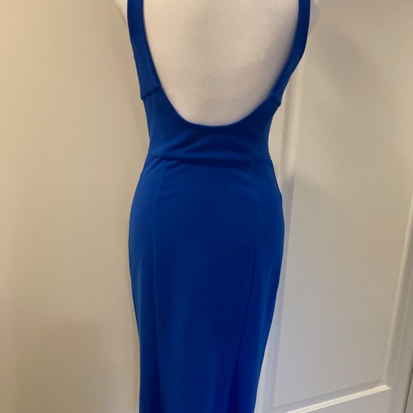 Diane Von Furstenberg Bridget Ponte Dress Blue DVF - Picture 9 of 9